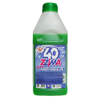 Антифриз Zzima 40 1L зеленый (0.850кг)