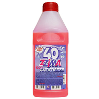 Антифриз Zzima 40 1L красный (0.850кг)