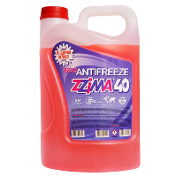 Антифриз Zzima 40 5L красный (4.500кг)