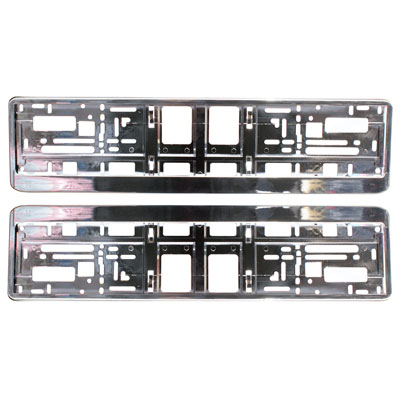 Рамка для номера никилир.2шт B037