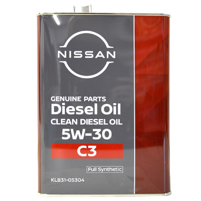 NISSAN CLEAN DIESEL OIL 5W-30 C3 4L
