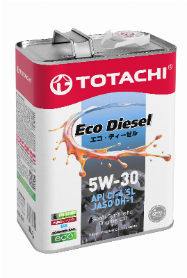 Eco Diesel Engine Oil CI-4/CH-4 E9/SL SAE 10W-40 6L