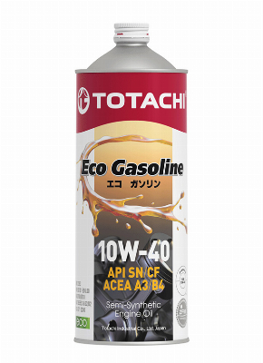 Eco Gasoline  Semi-Synthetic SN/CF 10W-40 1L