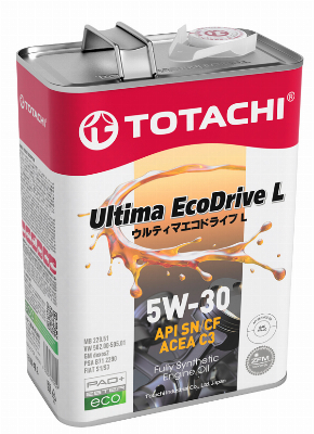 Ultima EcoDrive L Fully Synt  SN/CF C3  5W-30 4L