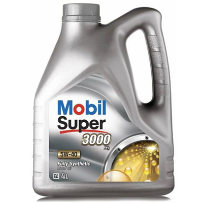 Mobil Super 3000 X1 5W-40 SM/SN/SQ A3/B4 4L