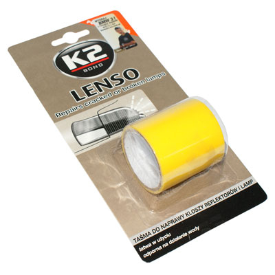 Лента для рем. фар \"Lenso\" 48мм/152мм, Жёлт K473