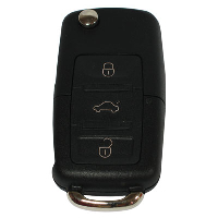 Корпус ключа авто  \"VW\"  9002