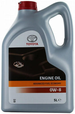 TOYOTA ENGINE OIL 0W-8 5L