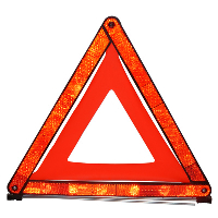 Аварийный знак дорогой в чехле 