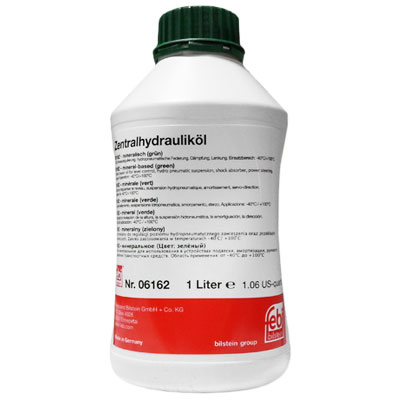 06162 Febi Hydraulic Fluid for central hydraulic system 1L зеленый минеральное