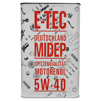 EVO 5W-40 E-TEC канистра металл. 4L
