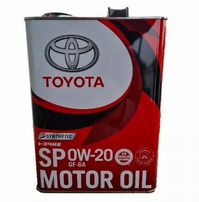 TOYOTA CASTLE MOTOR OIL SP 0W-20 4L