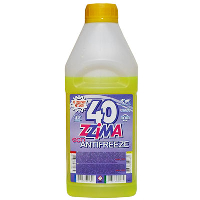 Антифриз Zzima 40 1L желтый (0.850кг)