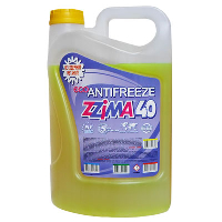 Антифриз Zzima 40 5L желтый (4.240кг)