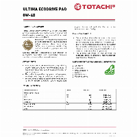Ultima EcoDrive PAO SN/CF 0W-40 1L