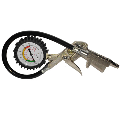 Пистолет для подкачки шин с манометром