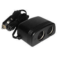 Прикуриватель двойной разветвитель 2 вых.