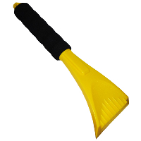 Скребок с губчатой ручкой-желтый  DA08