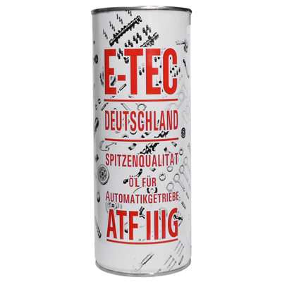 ATF IIIG Е-ТЕС канистра металл. 1L красный