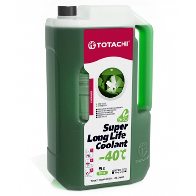 Антифриз TOTACHI SUPER LL COOLANT -40С 5L зеленый
