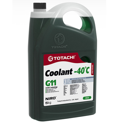 Антифриз TOTACHI NIRO COOLANT -40С 5L зеленый G11