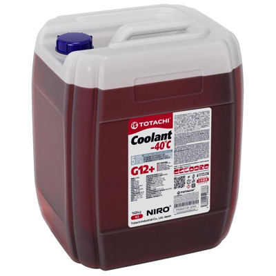 Антифриз TOTACHI NIRO COOLANT -40С 10L красный G12