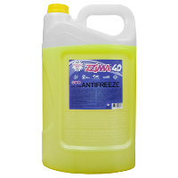 Антифриз Zzima 40 10L желтый (8.390кг)