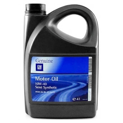 GM MOTOROEL 10W-40  A3/B4, SL/CF 4L