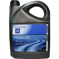 GM MOTOROEL 10W-40  A3/B4, SL/CF 5L
