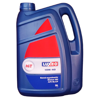LUXE  Масло моторное HIT SAE 10W-40 API SL/CF п/c 5л
