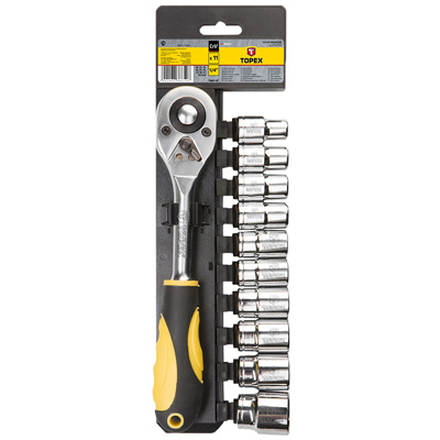 Набор сменных головок 1/2\", 190 mm 11шт (4253)