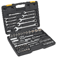 Ключи и насадки торцевые 1/2\", 1/4\" набор 82 шт (3472)