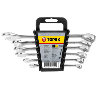 Ключи рожк-накидные 8-17мм набор 6шт (863)