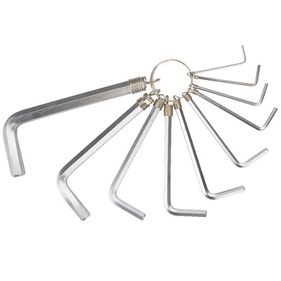 Ключи шестигранные 1.5-10 мм, набор 10 шт (4160)