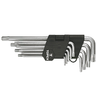 Ключи Torx T10-T50, набор 9 шт., длинные (818)