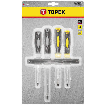 Отвертки, набор 4 шт (4245)