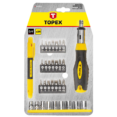 Набор насадок с держателем Cr-V (4157)