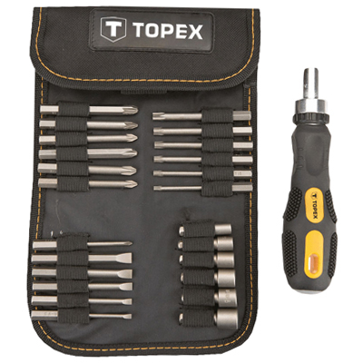 Отвертка + насадки набор 26шт (1590)