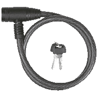 Замок велосипедный 12 x 800 мм Bastion, 2 ключа (402)