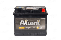 6CT 60 Ah R+ ATLANT Black