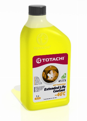 Антифриз TOTACHI EXTENDED LIFE COOLANT -40 C 1L желтый