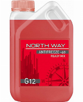 North Way Антифриз -40 красный 1кг