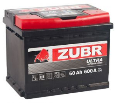 ZUBR Ultra 60 Ah R+