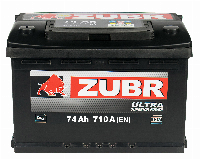 ZUBR Ultra 74 Ah R+