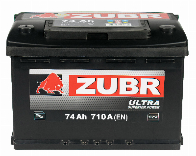 ZUBR Ultra 74 Ah R+