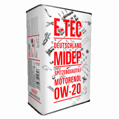 OXS 0W-20  SN (DEXOS 1 ) E-TEС канистра металл. 4L