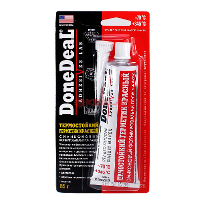 DD6726 Термостойк. герметик-формиров. прокл. силикон. красный 85 г.