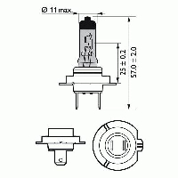 H7 12V-B1 55W BLISTER