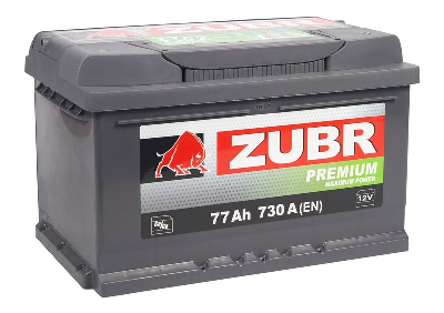 ZUBR Premium 77 Ah R+