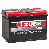 ZUBR Ultra 75 Ah R+